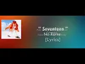 No Rome - Seventeen [Lyrics]