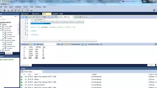MySQL Tutorial How to use Commit and Rollback TCL in Workbench