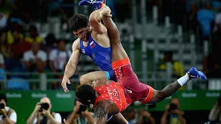 Jordan Burroughs Vs Aniuar Geduev کشتی جردن باروز و انور گودیف 
