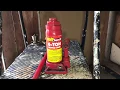 Hydraulic bottle jack tutorial