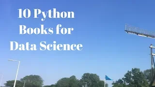 10 Python Books for Data Science Machine Learning Statistics with Python
