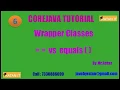 core java Tutorial Wrapper Classes -6 vs equals method BY Ratan Sir