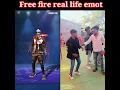 Download Lagu Free fire cobra  bundle emot vs free fire real life emot cobra group dance #freefire #shorts #short