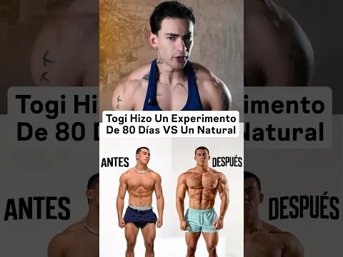 CHUZADO VS NATURAL 💊 Misma Rutina, Misma Dieta ¿Cuánto Cambiaron En 80 Días?  😳‼️