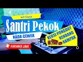 Download Lagu Santri Pekok - Arif Citenx | KARAOKE VERSI PONGDUT KENDANG RAMPAK | NADA CEWEK | ALINSTA STUDIO