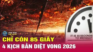 Sự thật đồng hồ tận thế  cảnh báo ,4 nguy cơ xóa sổ văn minh cùng xuất hiện.  Lăng Kính Thế Giới