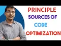 PRINCIPLE SOURCES OF CODE OPTIMIZATION COMPILER DESIGN