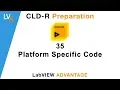 LabVIEW CLD R 35 Platform Specific Code