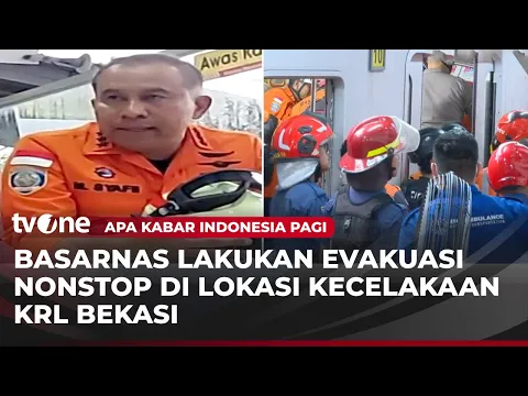 Kabasarnas: Evakuasi Korban Kecelakaan KRL Butuh Penanganan Khusus