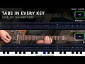 Over & Over - Elevation Rhythm | Electric Guitar Playthrough (With TABS)