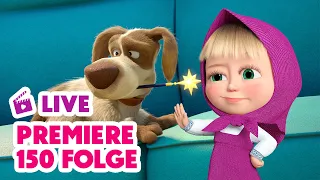 🔴 LIVE! 💥Premiere💥Die Magie des Teleportierens 🐶🌀✨ NEUE FOLGE 👧🐻 Mascha und der Bär