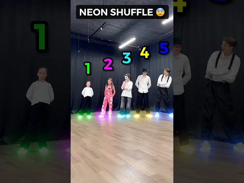 Шаффл Баттл 😎🔥 WHO BEST DANCER ? 🤔🏆 NEON SHUFFLE BATTLE 😱
