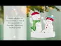 NEW 2026 Hallmark Snowman Snowball Fight Snowmen
