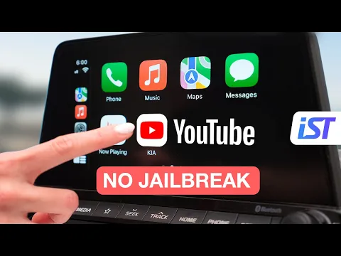 Download MP3 How to watch YouTube on Apple CarPlay in ANY CAR in 2023 - NO JAILBREAK REQUIRED - TrollStore