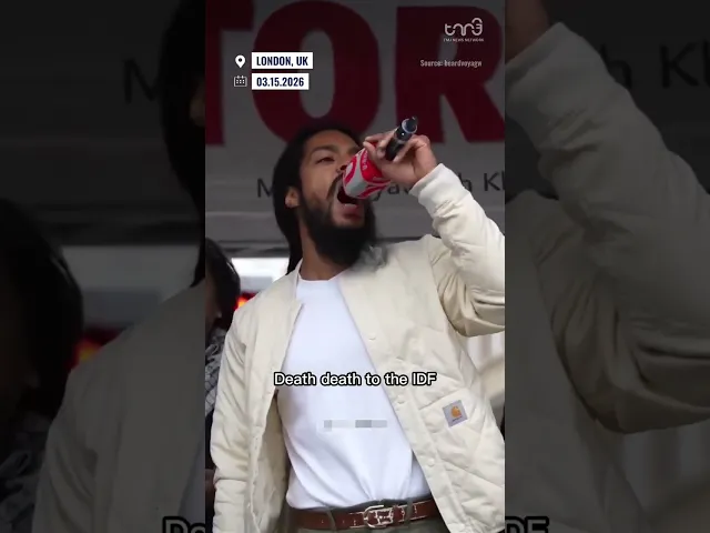 ⁣Bob Vylan at Quds Day: ‘Death Death to the IDF’