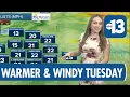 Las Vegas Weather Forecast Windy and Hot Tuesday