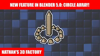 Blender Tutorial Circle Array in Blender 5 0 Nathan s 3D Factory
