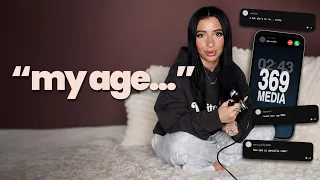 my age pretty honest