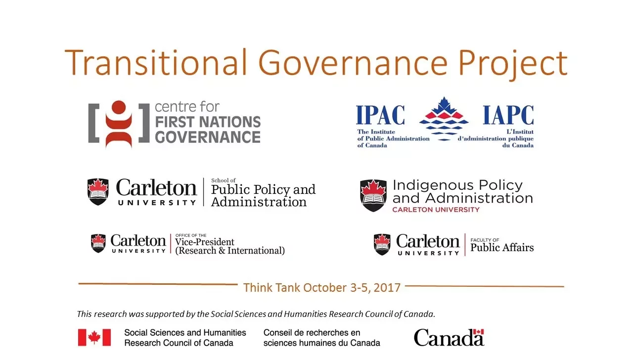 Transitional Governance Project: Kent McNeil