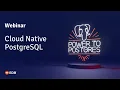 Webinar Cloud Native PostgreSQL a Kubernetes Operator with Gabriele Bartolini