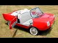 Lagu 1957 Meadows FriskySport: De microscopische cabriolet die reuzen bestreed.