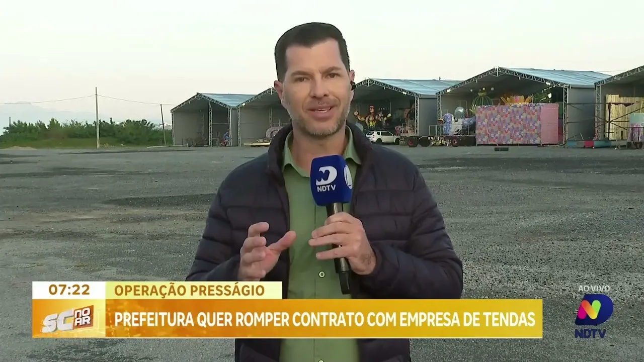 Operação Presságio: prefeitura quer romper contrato com empresa de tendas contratada por Ed Pereira