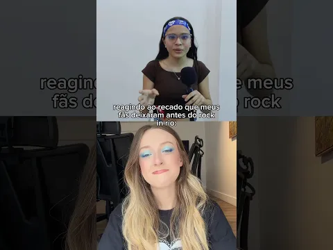 Recado dos meus fãs pro rock in rio (Isa Buzzi)