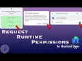 How to Request Runtime Permissions in Android applications Request permission at runtime