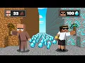 Lagu Doorbin Poor vs Carry Rich Mine Battle in Minecraft..