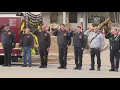 Community pays respects along Silas Deane Highway for fallen firefighter Robert Sharkevich Sr
