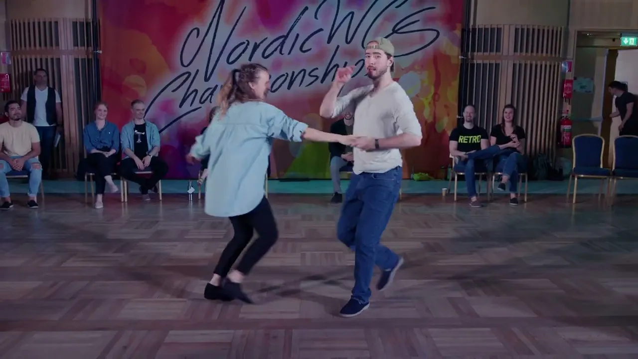 Attila Kobori & Jennie Davidsson - Strictly Open Finals - Nordic WCS Championships 2022