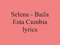 Selena - Baila Esta Cumbia lyrics
