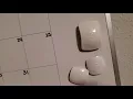 Staying organized with dry erase calendar