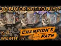 POKEMON CHAMPIONS PATH DUBWOOL V BOXES ARE THEY WORTH BUYING