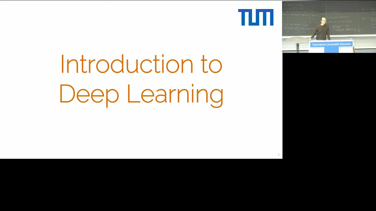 I2DL - Lecture 01: Introduction