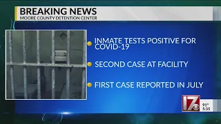 Inmate tests positive for COVID-19 at Moore County Jail