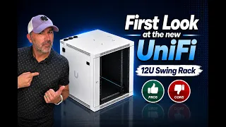 Now THAT is a Nice Rack - UniFi 12U Swing Rack