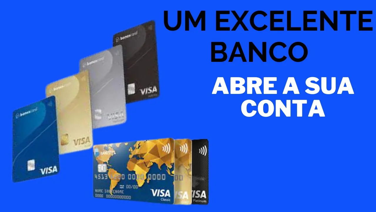 ????BANESTES E BIZI BANCO DIGITAL COM CARTÕES DE CRÉDITO VISA SEM ANUIDADE por rei dos cartões