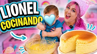 LES PRESENTO A LIONEL 👶🏻 HACE UNA RECETA CONMIGO 🩵 | MIS PASTELITOS 