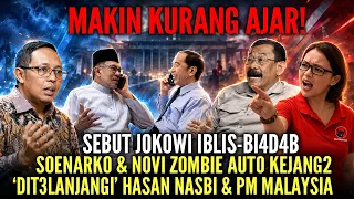 KURANG AJAR❗️SEBUT JOKOWI 1BL1S-BI4D4B, SOENARKO TAK BERKUTIK🔥DIBUNGKAM HASAN NASBI & PM MALAYSIA💥