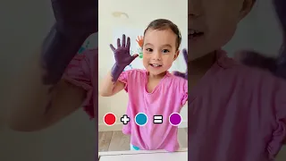 أحمر   أزرق    على أي لون سنحصل  دندنها
