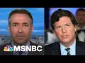 Tucker Carlson fired New secret text on how white men fight stokes panic