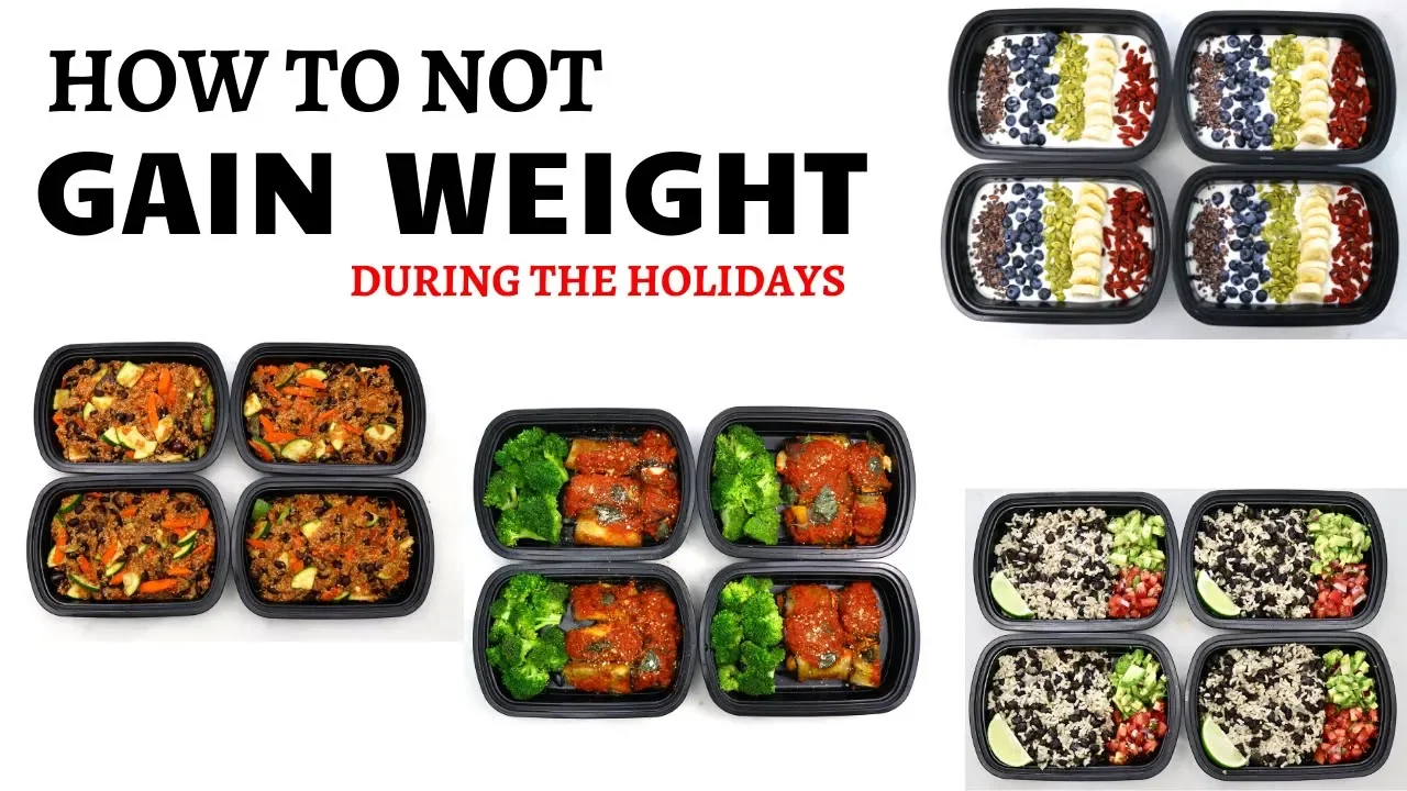 How To Not Gain Weight During The Holidays