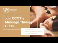Turn Your Passion Into a Profession - Massage Therapy at OCOT
