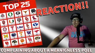 REACTION COACHES POLL 2026 PRESEASON