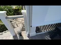 SunPro Motorized Exterior Solar Shades with Hembar Cable Guides
