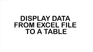 Read data from excel file to table jquery angularjs html5 javascript