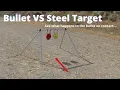 Download Lagu Does a bullet ricochet on an AR500 steel target?