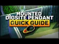 How to Mount a Digsite Pendant on OSRS Old School RuneScape Guide