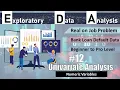 EDA on Real Life on Job Banking Data Using Python Univariate Analysis with Numeric Variables